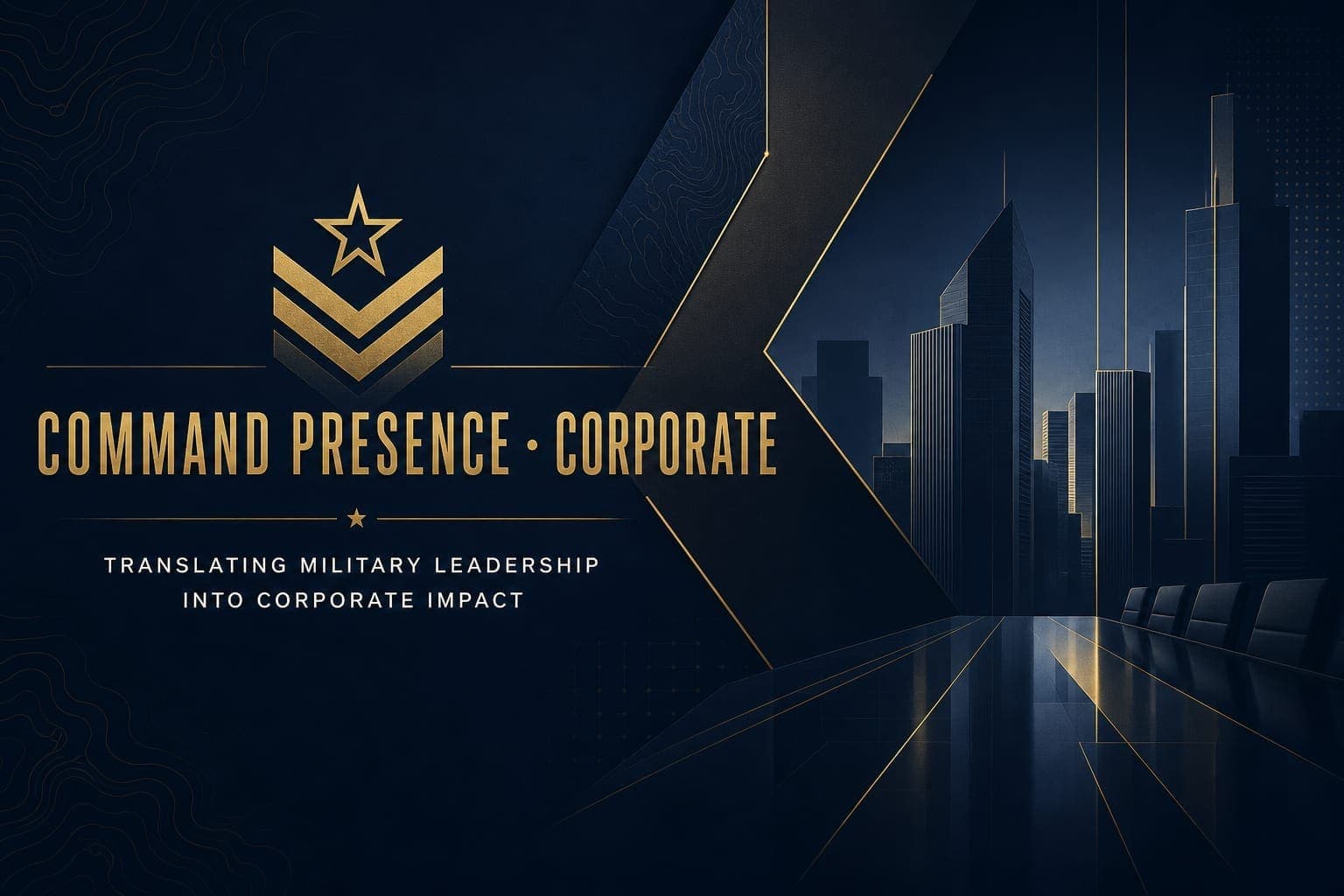 Military leadership in corporate — veteran executive transition